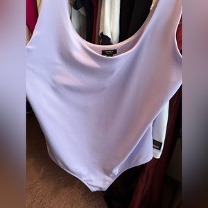 Purple express body suit